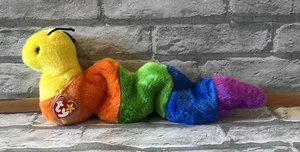 TY Beanie Buddy - INCH the Inchwor Stofftier Spielzeug mit Etikett - Bild 1 von 6