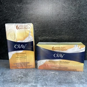 12 Pack (bars ) Olay ultra moisture White Bar Soap Original FORMULA - 4.25 oz - Picture 1 of 1