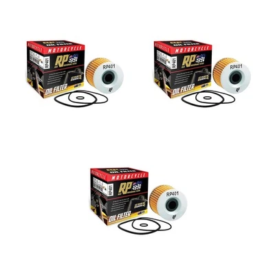 Paquete de 3 filtros de aceite RP para Honda CBX1000 Pro Link 1980-1982 Foto 1 de 2