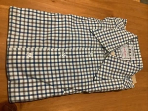 Rare VINTAGE NOS 50s 60s? Lochlana Hathaway Shirt Plaid Mens Medium Switzerland - Picture 1 of 6