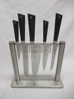 Juego de cuchillos de vidrio Mercer Genesis 6 piezas - LIMPIO Foto 1 de 4