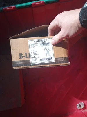 (Qty 97) 3/8.  Spring Nuts for Unistrut B-Line Channel N228 3/8"NZ - Image 1 of 2