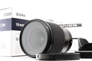 Sigma 16mm f/1.4 DC DN 017 Contemporary Lens Sony E Mount -Near Mint- w/filter - Picture 1 of 23