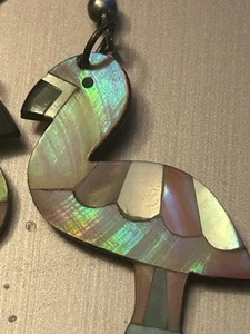 Pendientes colgantes de flamenco - Imagen 1 de 5
