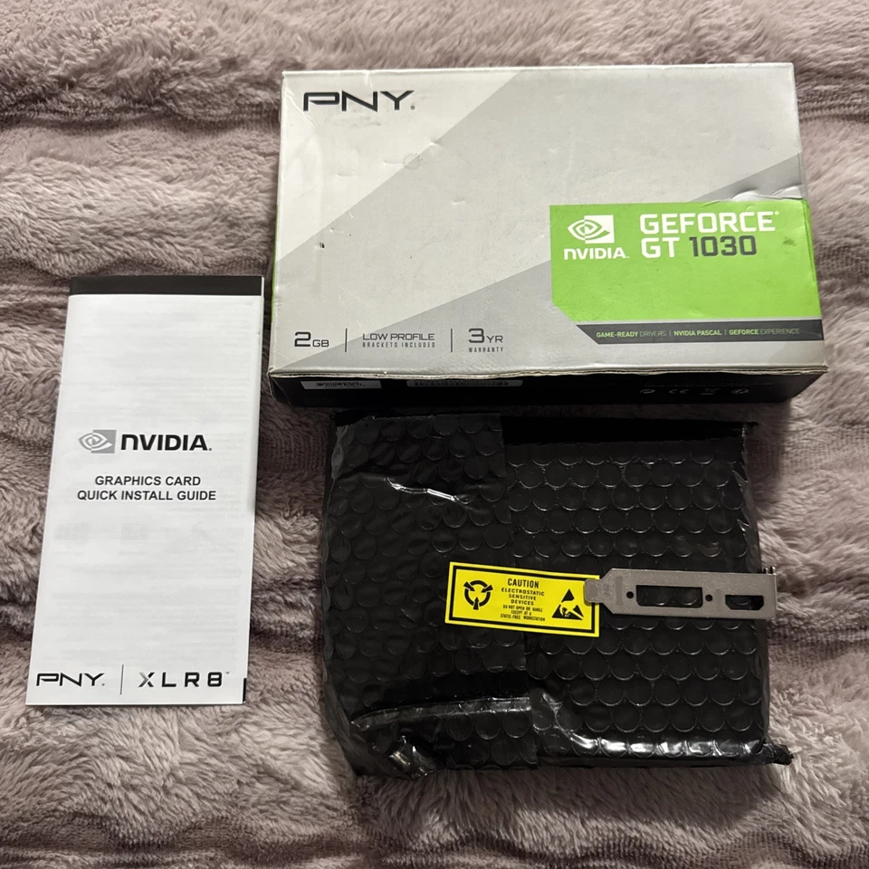 PNY NVIDIA GeForce GT 1030 2GB GDDR5 PCI Express 3.0 Graphics Card - Image 1 of 4