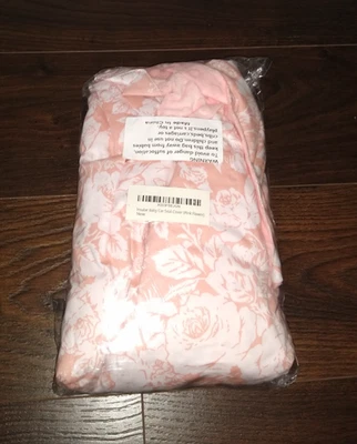 Nueva funda de asiento de bebé con patrón floral rosa Foto 1 de 4