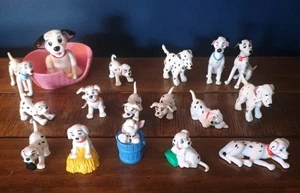 101 Dalmations Disney Figures Bundle vintage Figurine Dog Job Lot Bundle - Picture 1 of 7