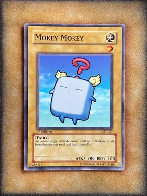 Yugioh Mokey Mokey AST-057 Common 1st Ed NM - Image 1 of 2
