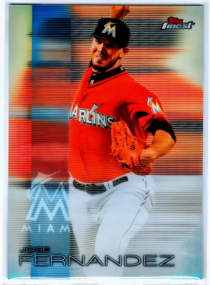 2016 Finest Refractor #46 Jose Fernandez - Image 1 of 1