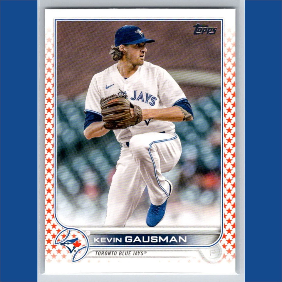 Kevin Gausman Orange Star /99 Complete Set Parallel 2022 Topps #369 Blue Jays - Image 1 of 3