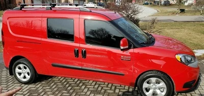 FIT FOR Dodge Ram Promaster City Aluminium Roof Rails Side Bars Rare 2015 > UP - Изображение 1 из 4