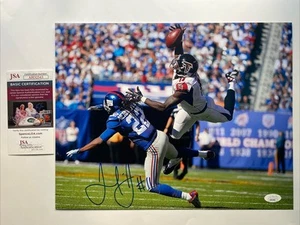 JULIO JONES Autographed Signed 11x14 Photo Picture Atlanta Falcons Football COA - Picture 1 of 3