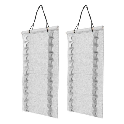  2 Pcs Martial Arts Belt Display Stand Taekwondo Rack Karate Felt Holder - Image 1 of 4