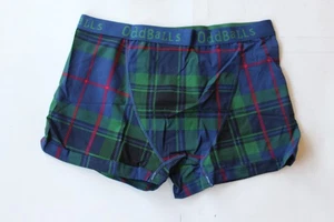 Verde Multi Oddballs Ropa Interior Hombre Highlands Boxers - 2XL XXL - Nuevo - Imagen 1 de 3