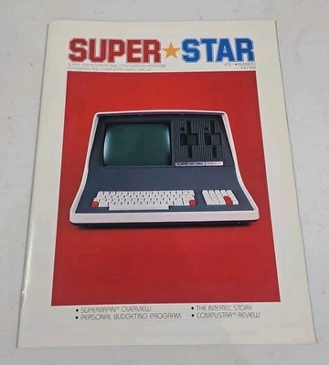 SUPER RARE Vintage Intertec Data Systems SUPER STAR MAGAZINE VOL 1 JULY 1981 - Image 1 of 4