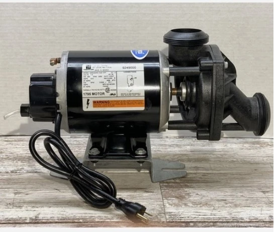 Jacuzzi 9249000 Whirlpool Spa Hot Tub Pump Motor Emerson 1795 # S55NXNPK-7243 Ja Foto 1 de 1