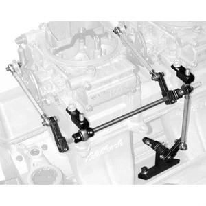 Edelbrock 7071 Throttle Linkage Kit, Dual Quad, Universal - Picture 1 of 4