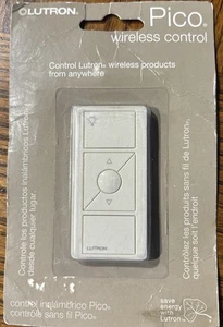 Lutron Pico Controllo Wireless PJ-3BRL-GLA-I01 3 Pulsanti - Bianco - Foto 1 di 2