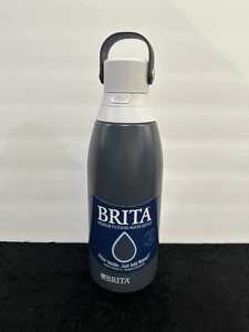 Brita Filtro Bottiglia Acqua Acciaio Inox 32Oz Premium Filtrato Colorcarbon Nuovo - Foto 1 di 7