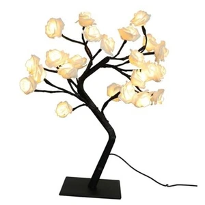 1 Pc Rose Table Lamp Rose Tree Light Desktop Decor Rose Desk Lamp Table Light - Picture 1 of 8