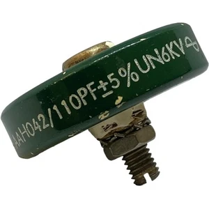 110pF 6000V 6KV 5% Ceramic Doorknob Capacitor AAH042 USED - Picture 1 of 1