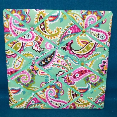 Cintas de 18x18" Vera Bradley Tutti Frutti Foto Mensaje Tablón de Anuncios Vibrante Foto 1 de 4