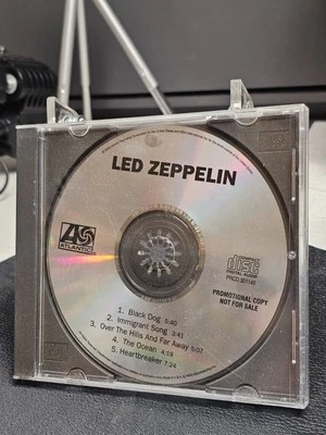 Led Zeppelin 5 track Sampler Promotional CD Live LA Forum & Long Beach in 1972 - Image 1 of 3
