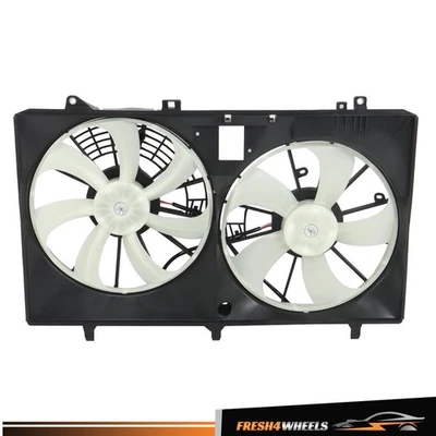 Conjunto de ventilador de refrigeración condensador radiador 2011-2016 para Toyota Sienna Lexus RX350 Foto 1 de 4