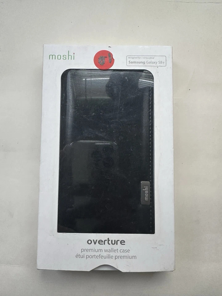 Moshi Overture Wallet Case for Samsung Galaxy S8 + Black - Image 1 of 2
