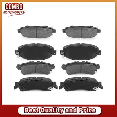 Front Rear Disc Brake Pads for 2000 1999 Lexus SC300 - Image 1 of 4