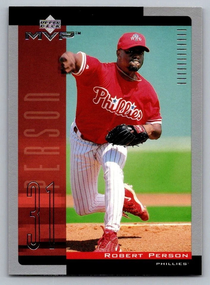 2001 Upper Deck MVP - Robert Person #290 - Image 1 of 2