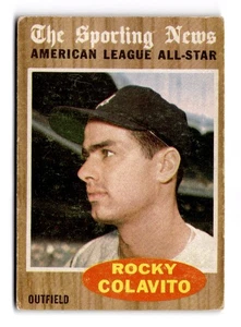 1962 Topps #472 Rocky Colavito - Picture 1 of 2