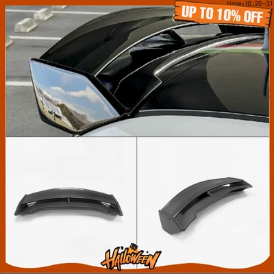 For Abarth Fiat 500 595 695 L Type Carbon+FRP Unpainted Rear Spoiler Roof Wing - Image 1 of 4