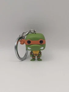 2014 Pocket POP! Keychain - TMNT Teenage Mutant Ninja Turtle Michelangelo - Picture 1 of 3