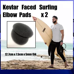 CODOS DE TRAJE DE NEOPRENO x 2 HECHO CON TELA KEVLAR Célula Cerrada Espuma de Neopreno - Imagen 1 de 5