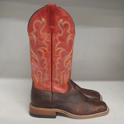 Bota Western Macie Bean Old Town Roja Mujer Talla 7M (LEER DESCRIPCIÓN) Foto 1 de 4