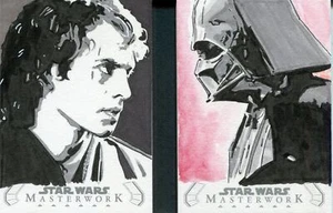 Star Wars Masterwork 2020 Sketch Card Book By Dan Riveron - Picture 1 of 1