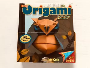 Easy Origami w/ Jeff Cole Fold-a-Day Calendar 2014 New, in Original Box - Picture 1 of 2