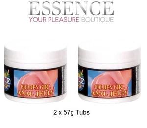 Lubricante desensitante de jalea anal Doc Johnson Golden Girl X2 - franqueo con seguimiento completo - - Imagen 1 de 1