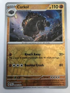 Pokémon TCG Temporal Forces Carkol Reverse Holofoil 094/162 NM - Picture 1 of 2