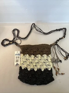 Cruise Club Woven Crossbody Bag - Picture 1 of 17