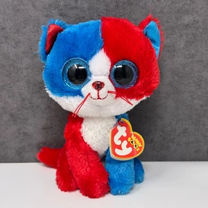 Selten Ty Beanie Boos Boo - Böller die Katze Plüschtier Kuscheltier 6 Zoll - USA exklusiv - Bild 1 von 8