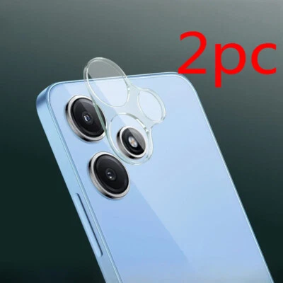 2pc 3D Camera Lens Back Cover Protector Tempered Glass Case for Xiaomi Redmi 12 - Image 1 of 4