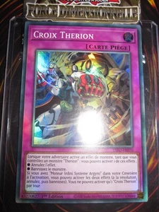 YU-GI-OH! SR CROIX THERION DIFO-FR070 EDITION 1 FRANCAIS - Picture 1 of 1