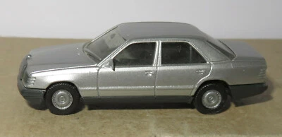 Micro Herpa Ho 1/87 MB Mercedes Benz 300 E Grigio IN Metallo #105148 No. Box - Immagine 1 di 4