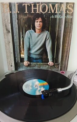 B.J. Thomas – As We Know Him - 1982 LP record VG+, cover VG - Image 1 of 3