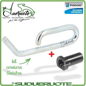 Cerniera per Sportello Cofano Laterale Vespa PK 50 S Automatica 125 ETS PIiaggio - Foto 1 di 24