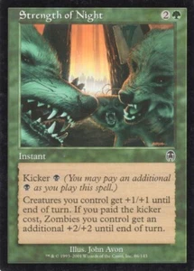 2X STRENGTH OF NIGHT 86/143 APOCALYPSE MTG MAGIC MP X2 (yourdeckbuilder) - Picture 1 of 1