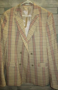 MAN Booho Impresionante Chaqueta Blaze Talla 42 R Nueva Con Etiquetas - Imagen 1 de 3