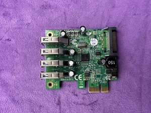 StarTech PEXUSB3S4V 4 Port PCI Express PCIe SuperSpeed USB 3.0 Controller Card - Picture 1 of 4